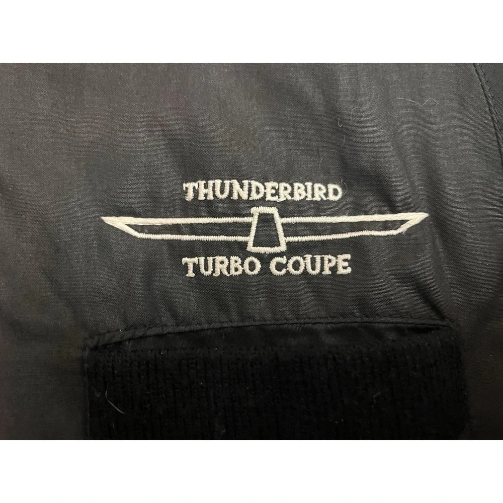 Upstream Racing Division Jacket Thunderbird Coupe Windbreaker Large Vintage 355